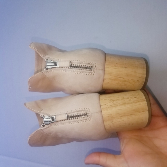 🌸 Eileen Fisher | Suri Suede Ankle Boots, size 8 - Picture 7 of 8